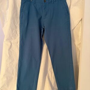 Banana Republic Teal Straight Fit Chinos